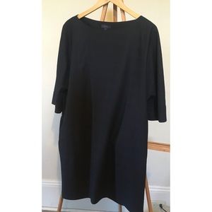 COS Cocoon Dress xs lagenlook little black dress